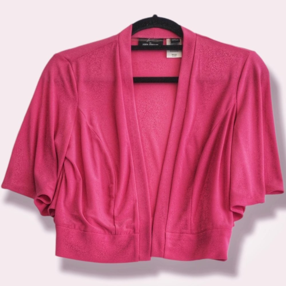 Short Sleeve Batwing Cardigan